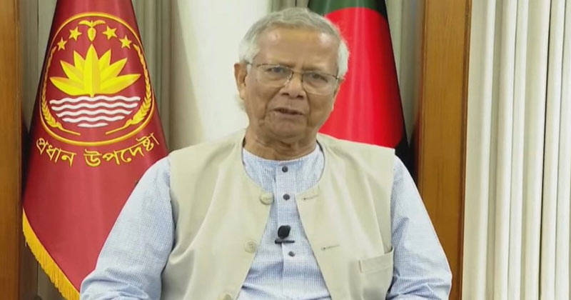 ওসমান হাদির স্ত্রী ও সন্তানের দায়িত্ব নেবে সরকার: প্রধান উপদেষ্টা