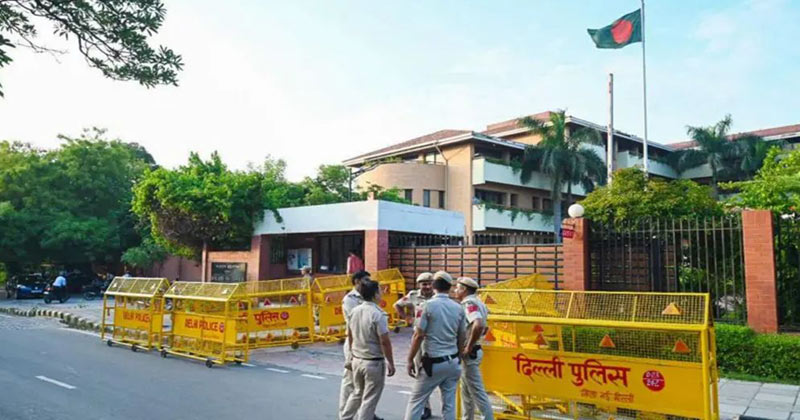 ভিসা দেওয়া স্থগিত করেছে দিল্লির বাংলাদেশ হাইকমিশন