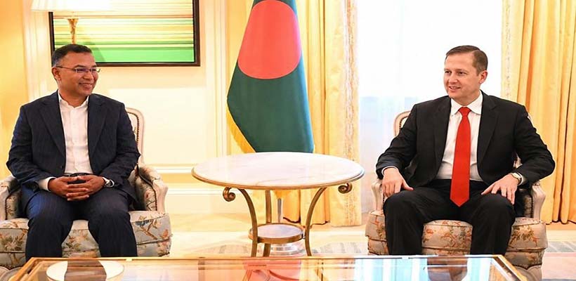 প্রধানমন্ত্রীর সঙ্গে যুক্তরাষ্ট্রের বিশেষ দূতের বৈঠক অনুষ্ঠিত