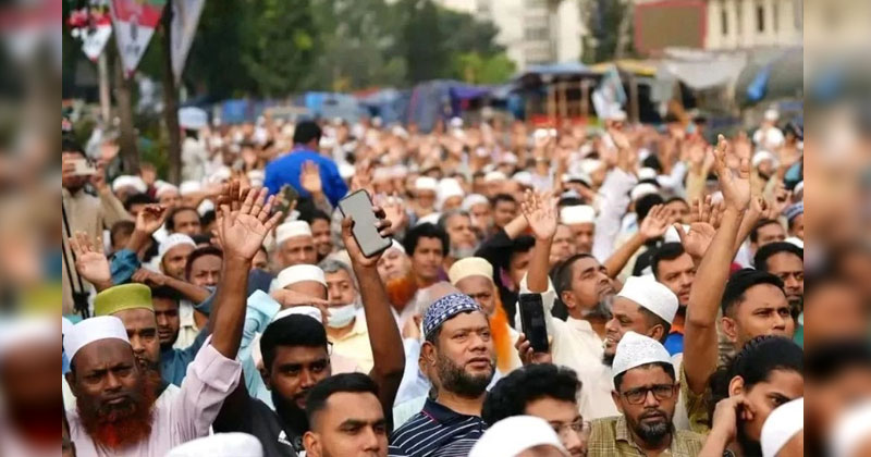 সাত দফা দাবি আদায়ে ঢাকা থেকে খুলনা, যশোর ও কুষ্টিয়ায় ১১ দলীয় ঐক্যের লংমার্চ